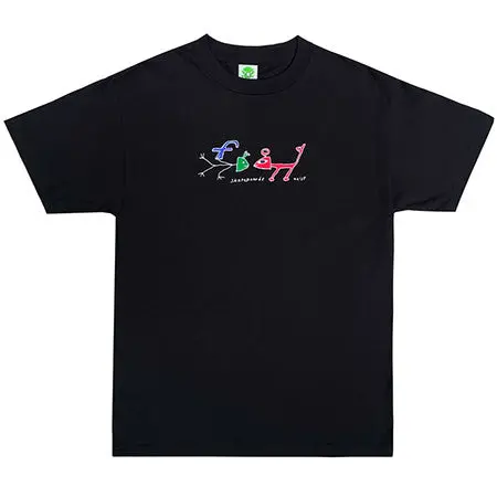 Frog Skateboards ‘Frog Exists!’ Humor T-Shirt
