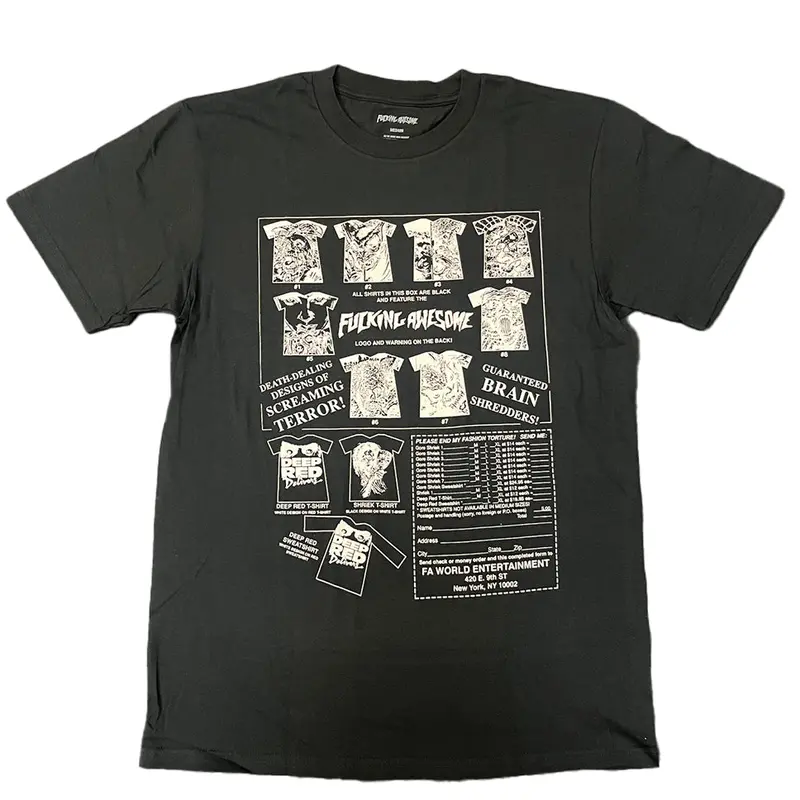 Fucking Awesome Gore Shriek Graphic T-Shirt