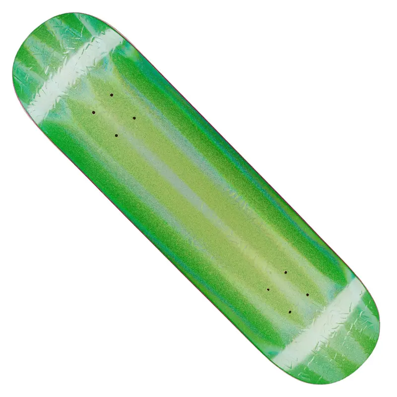 Fucking Awesome Neon Green Stamp-Embossed Skate Deck