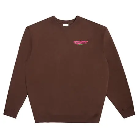 Futuristic Sci-Fi Fantasy Fleece Crewneck Sweatshirt