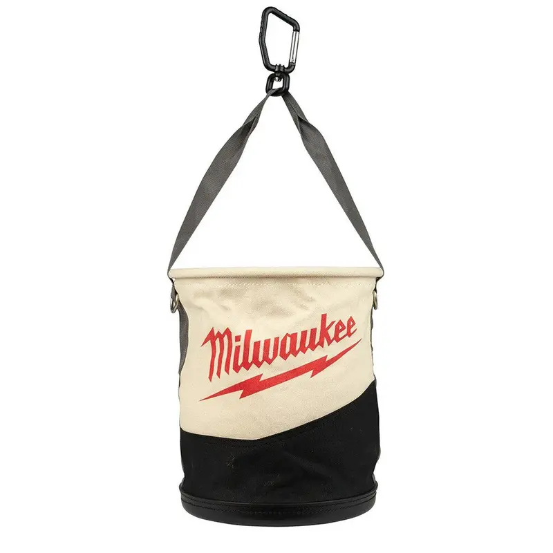 Heavy-Duty Utility Bucket Bag with Organized Pockets