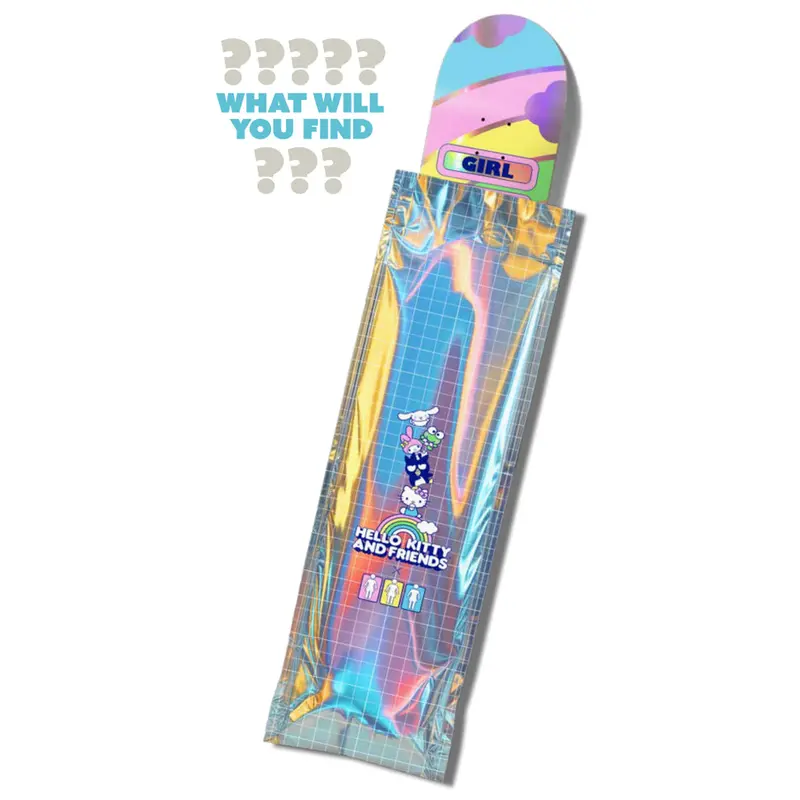 Hello Kitty & Friends Mike Carroll Blind Bag Skate Deck (Girls’ Collection)