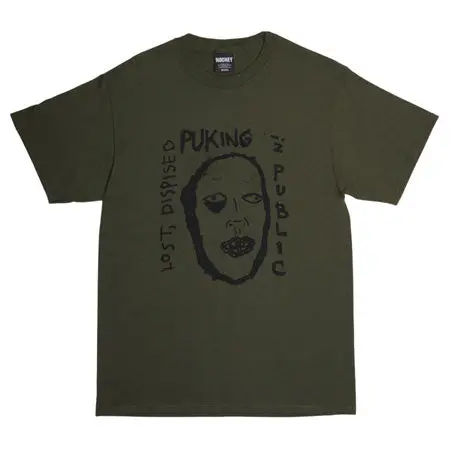 Hockey Puking in Public Satire T-Shirt