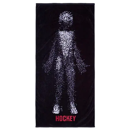 Hockey-Themed Newborn Bath Towel