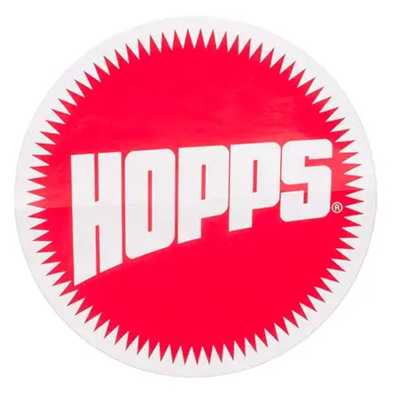 Hopps Sun Logo Die-Cut Vinyl Sticker