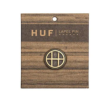 HUF Circle H Enamel Pin