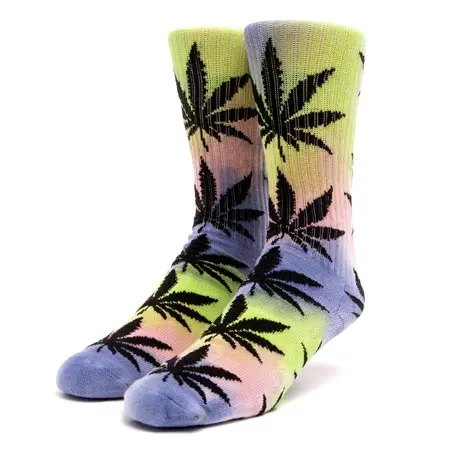 HUF Drip Dye Plant Life Athletic Socks