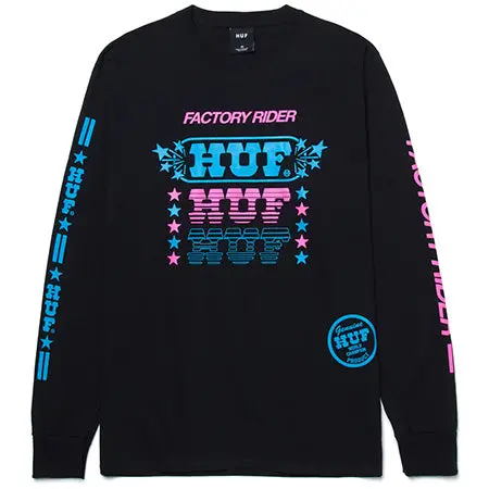 HUF Factory Long Sleeve Tee – Premium Cotton Skate Apparel