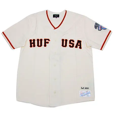 HUF Territory Baseball Jersey for Men