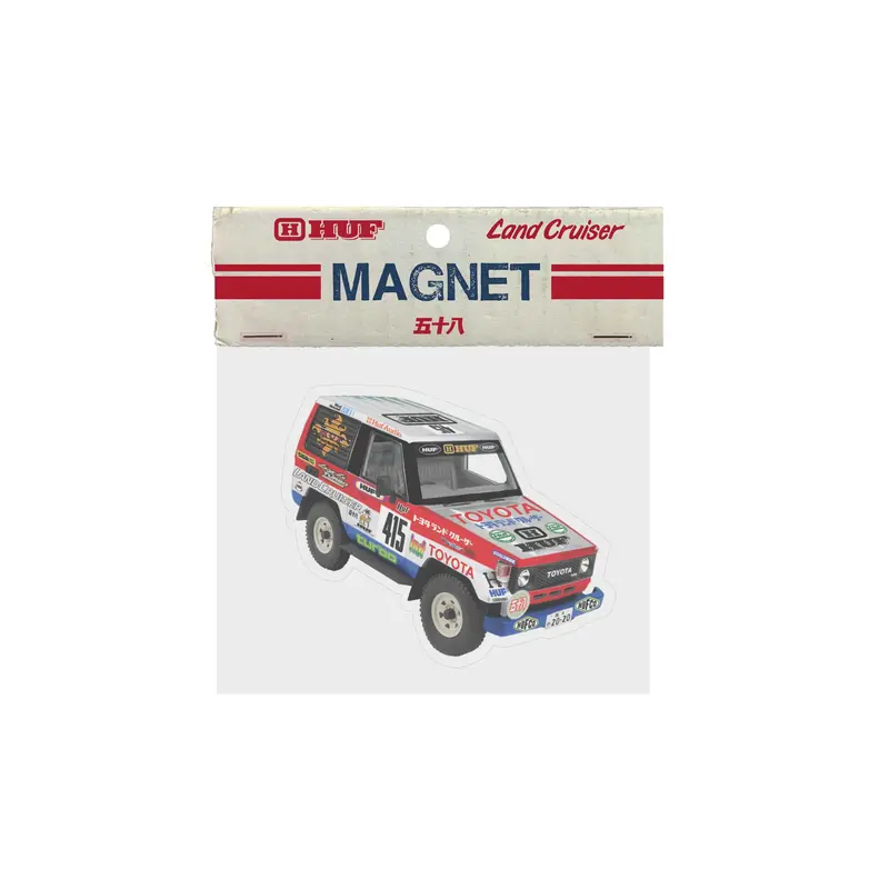 HUF Toyota Sahara Rally Refrigerator Magnet