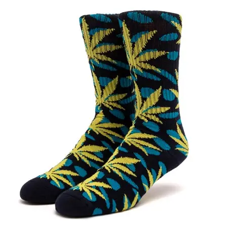 HUF Warped Dots Plant Life Crew Socks