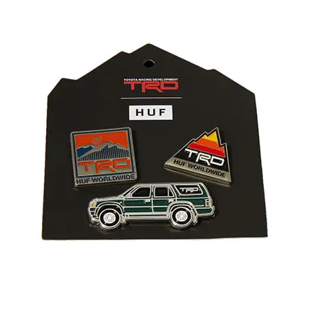 HUF x Toyota TRD Limited-Edition Pin Set