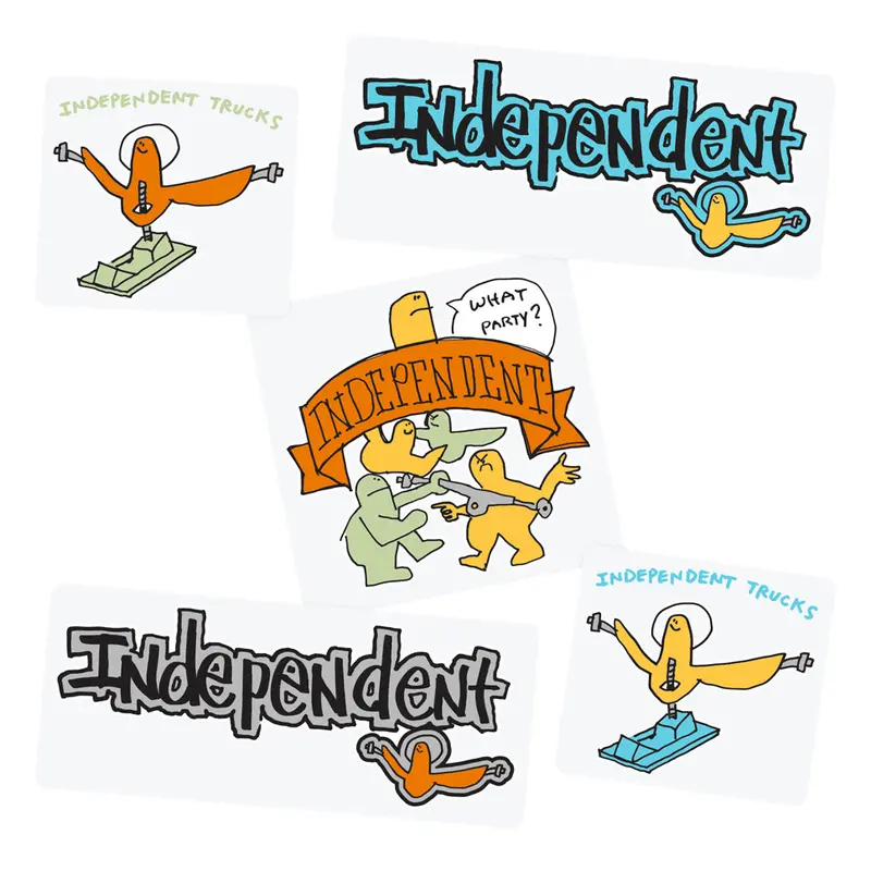 Independent Gonz Hanger Skate Sticker Pack (5 pcs)