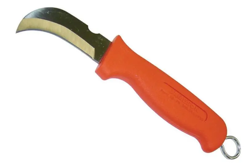Jameson 32-70-O Hawkbill Skinning Knife for Cable Splicing & Stripping