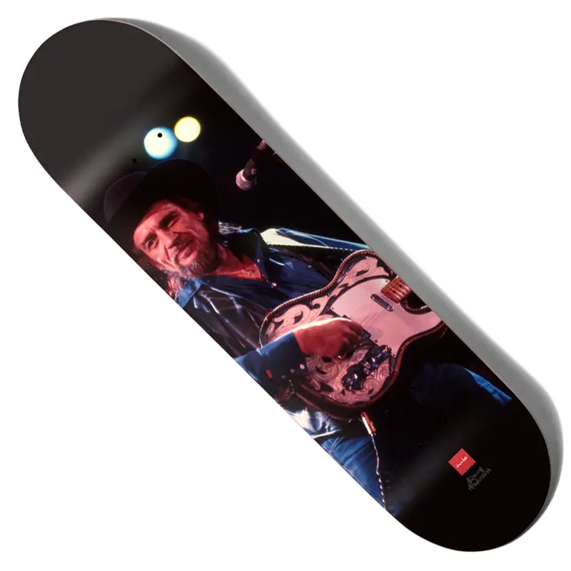 Kenny Anderson x Waylon Jennings Skateboard Deck – Chocolate
