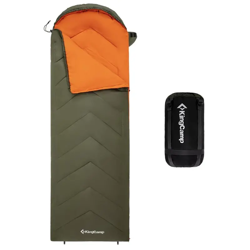 KingCamp Huron 250 Insulated Hooded Sleeping Bag for Cold Weather