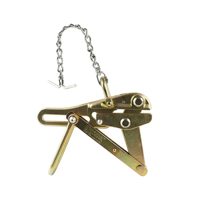 Klein 16845CAT Chicago Grip Guy Wire – Coated Steel Cable with Chain End for Secure Anchoring