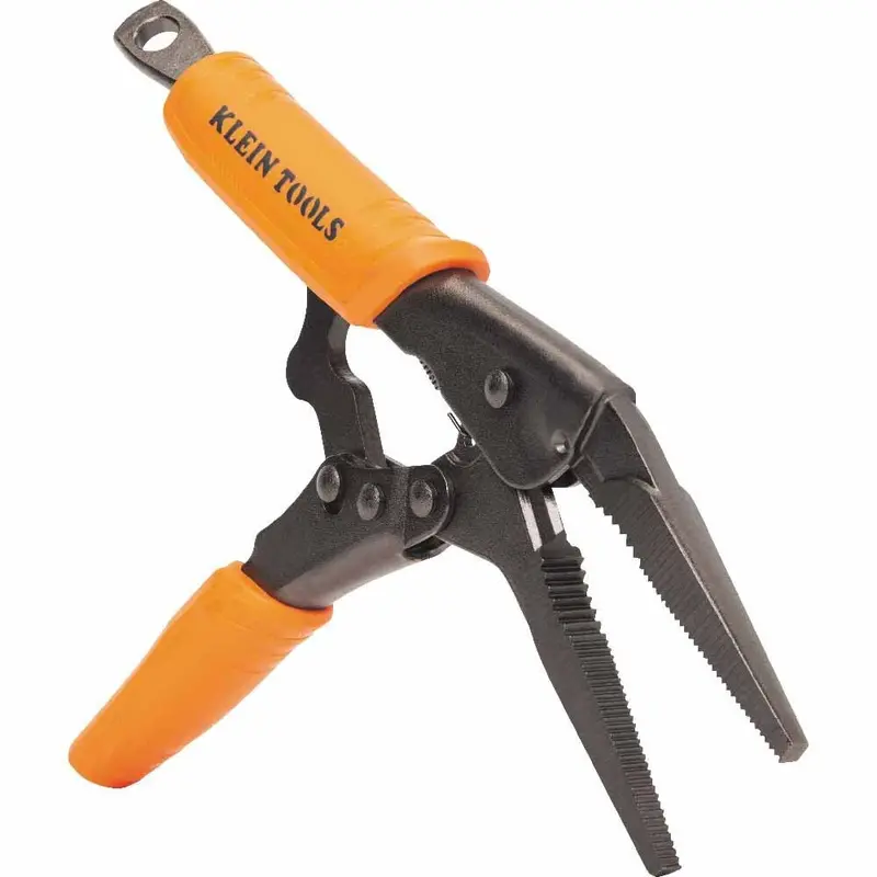 Klein 38612 9″ Long-Nose Locking Pliers – Extended Reach