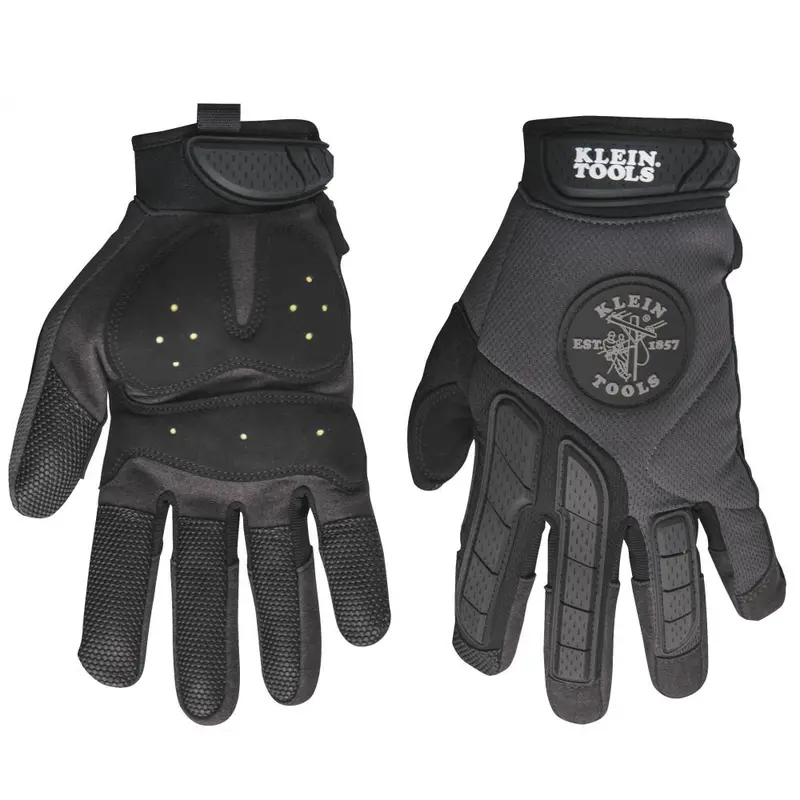 Klein 40216 Journeyman Grip Work Gloves – Extra-Large, Durable & Flexible