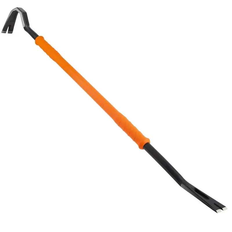 Klein 42-Inch Wrecking Bar – Extended Reach for Heavy-Duty Prying Applications