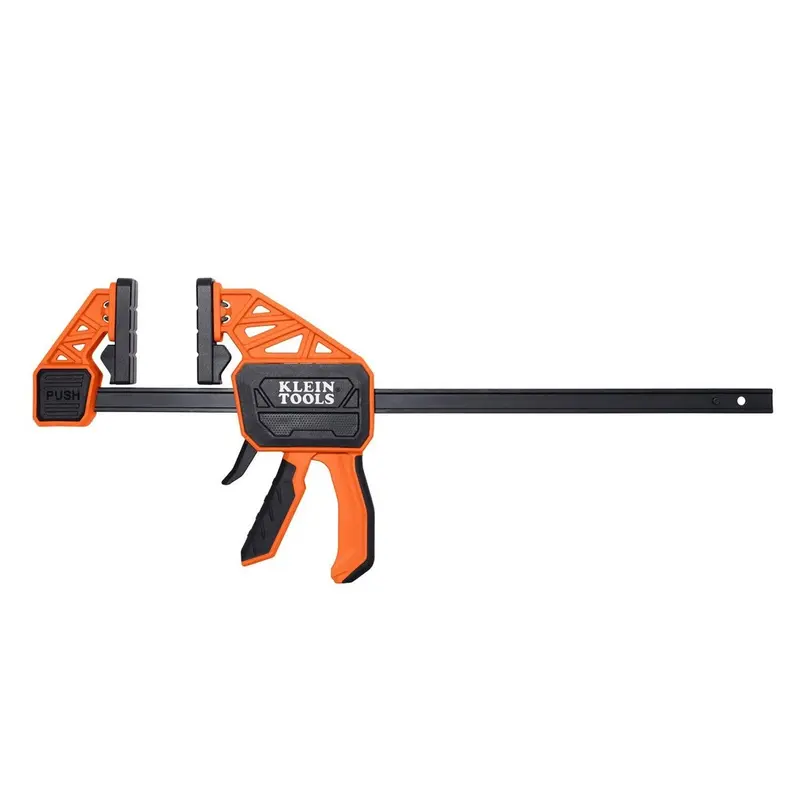 Klein 47556 12-Inch Speed-Klamp Quick-Action Clamp – 300 lb Holding Power
