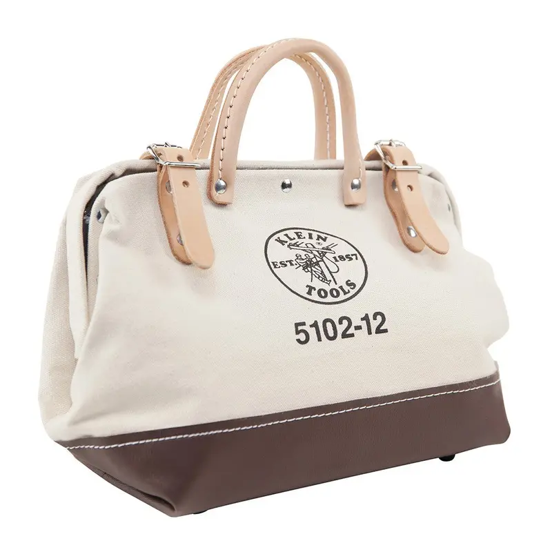 Klein 510212 12-Inch Heavy-Duty Canvas Tool Bag