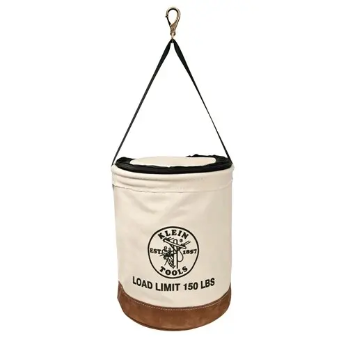 Klein 5104CLR17 Heavy-Duty Top-Closing Bucket – 17″ Capacity with Reinforced Lid and Durable Construction