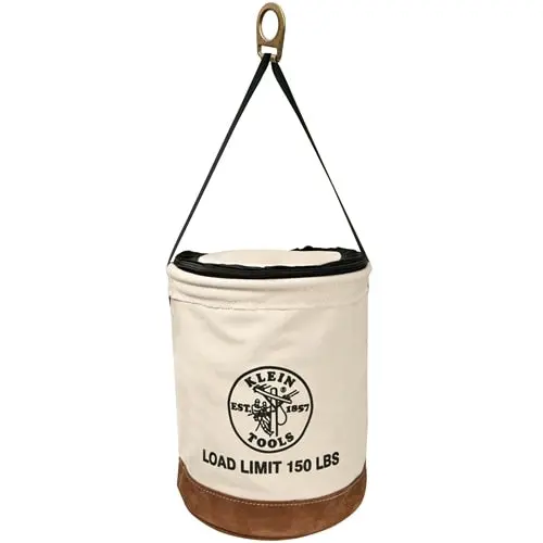 Klein 5104CLR22 Heavy-Duty Top-Closing Bucket – 22″ Capacity