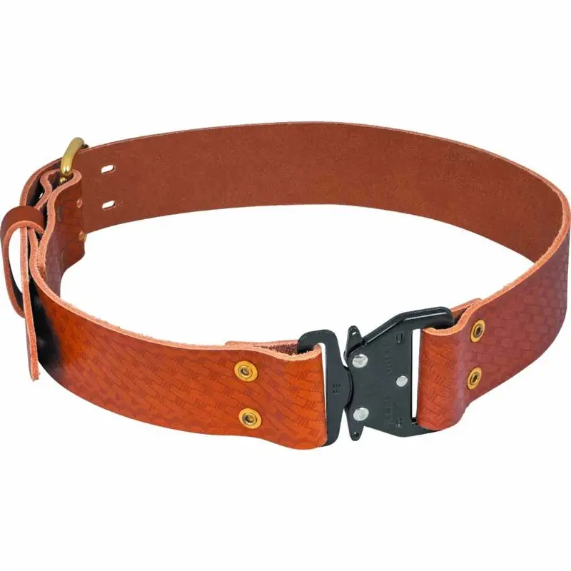 Klein 5826XL Quick-Release Leather Tool Belt – Extra Large Size