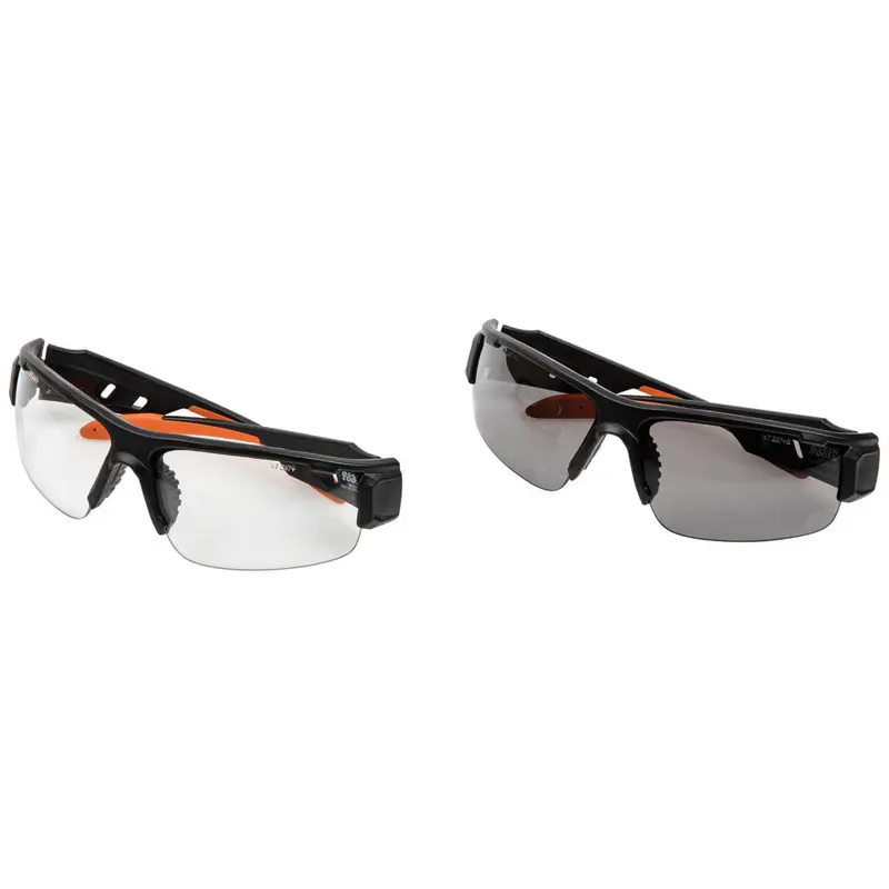 Klein 60173 PRO Semi-Frame Safety Glasses – Combo Pack