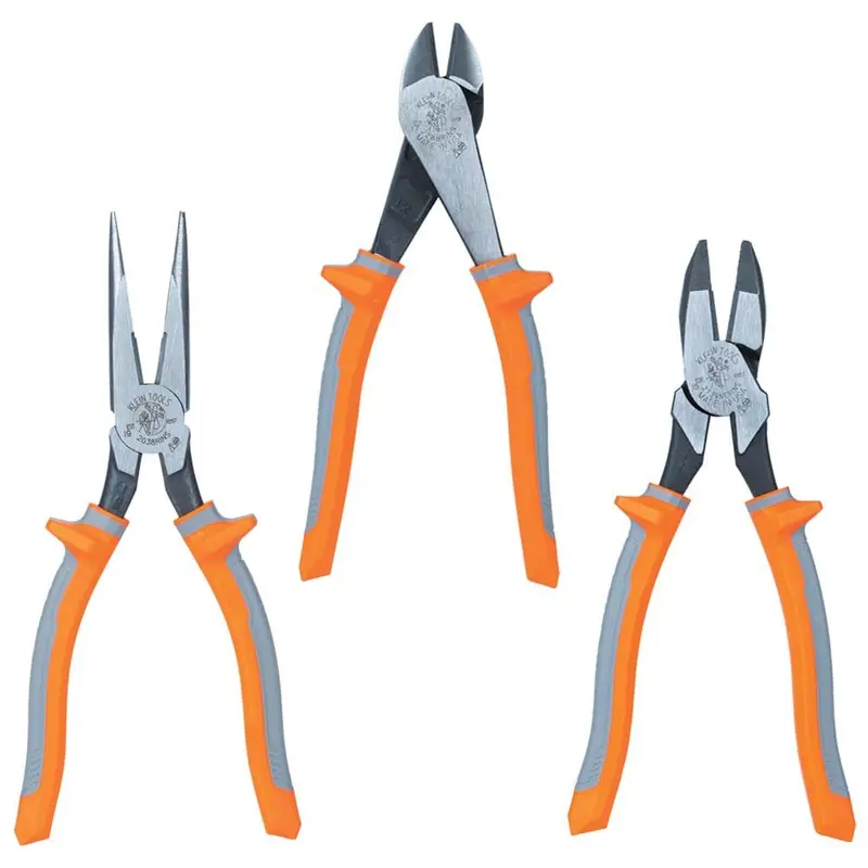 Klein 9420R 1000V Insulated Tool Set – Compact 3-Piece Electrical Safety Bundle