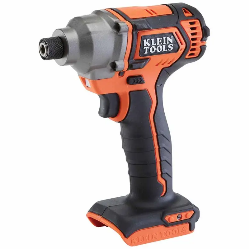 Klein BAT20CD Cordless Compact Impact Driver – 1/4-Inch Hex, Bare Tool