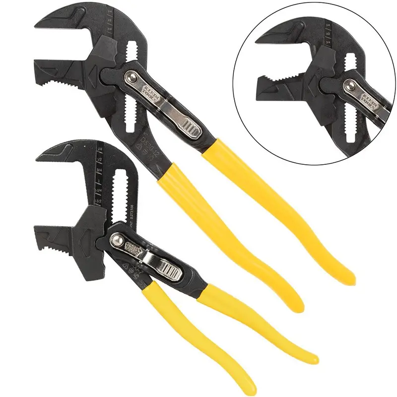 Klein D53002KIT 2-Piece Plier Wrench Combo Set for Versatile Use