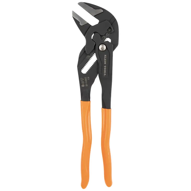 Klein D53112 12-Inch Compact Plier Wrench Tool