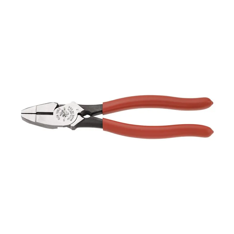 Klein HD213-9NETH Lineman’s Pliers — 9″ Bolt Thread-Holding Design