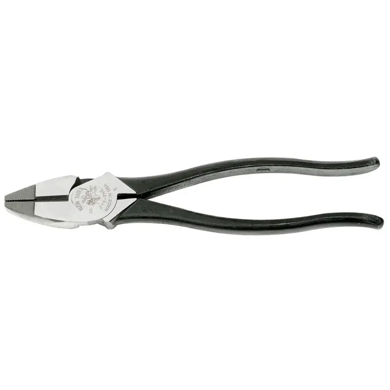 Klein High-Leverage Side-Cutting Pliers – Industrial Grade (213-9NE)