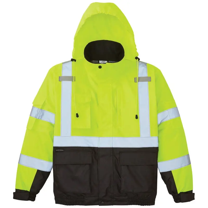 Klein High-Visibility Insulated Winter Bomber Jacket – Size 3XL