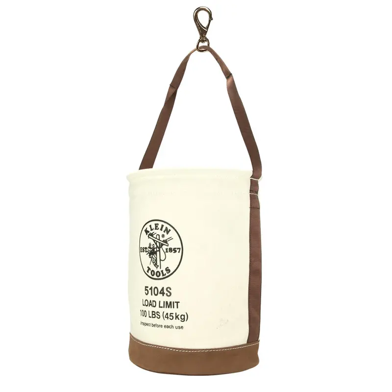 Klein Leather-Bottom Bucket Swivel Snap – Model 5104S