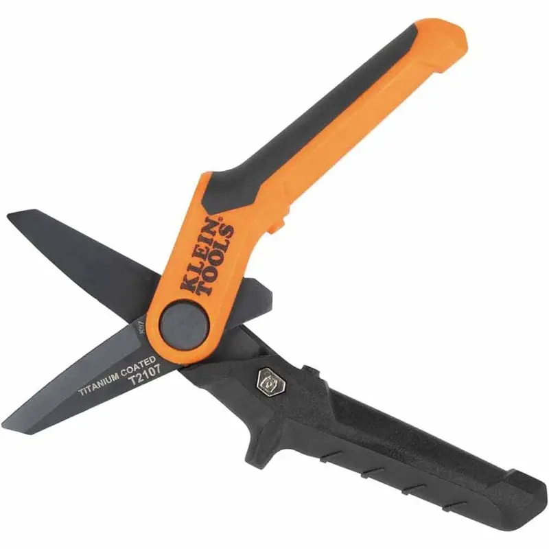 Klein T2107 7-Inch Compact Titanium-Coated Utility Shears