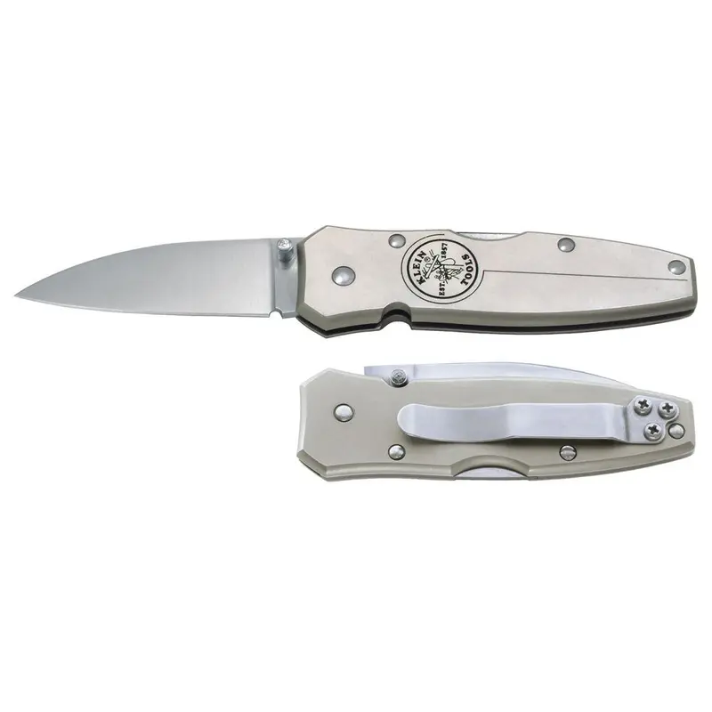 Klein Tools 44001 Lockback Utility Knife — 2.5-Inch Drop-Point Blade