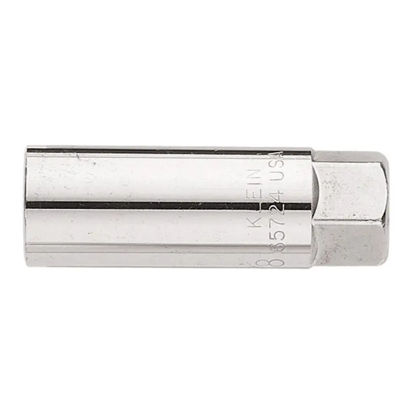 Klein Tools 5/8″ Spark Plug Socket – 3/8″ Drive, Low-Profile Design
