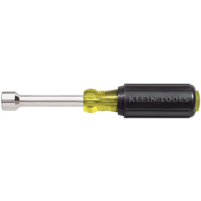 Klein Tools 630-5/8 Hollow-Shaft Nut Driver – 5/8″ Socket, 4″ Length