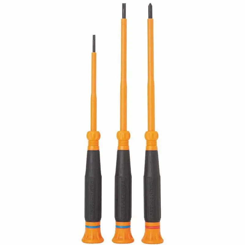 Klein Tools 85613INS 3-Piece Insulated Precision Screwdriver Kit