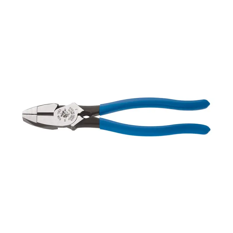 Klein Tools D2000-9NETH Lineman’s Pliers – Bolt Thread-Holding Design for Secure Wire Twisting