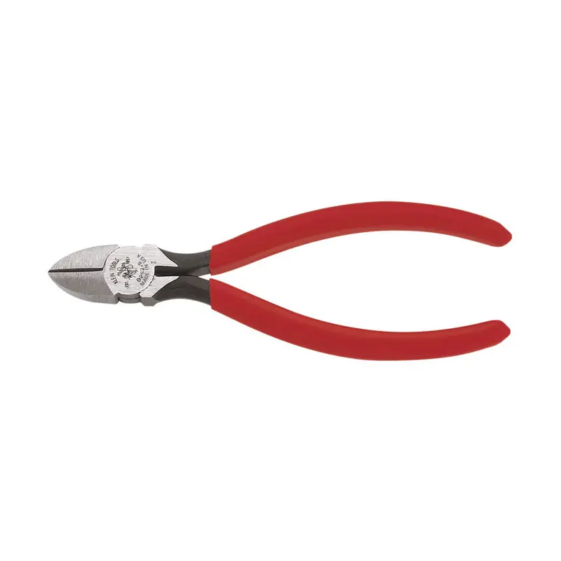 Klein Tools D252-6 Heavy-Duty Diagonal Cutting Pliers – 6-Inch All-Purpose Wire Cutter