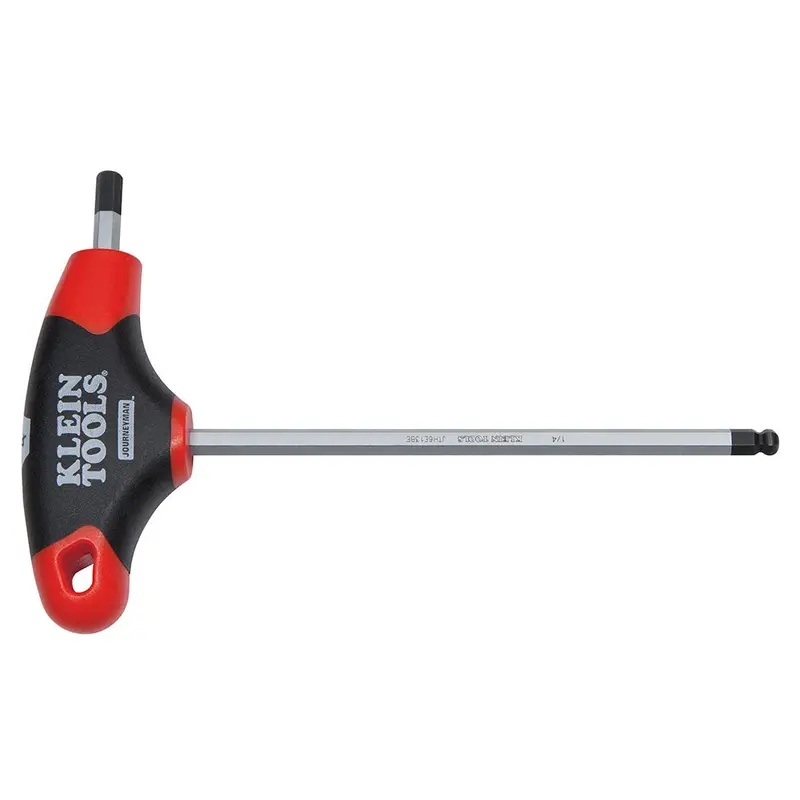 Klein Tools JTH6E09BE 9/64 in Ball-End Hex Key – 6 in T-Handle Design