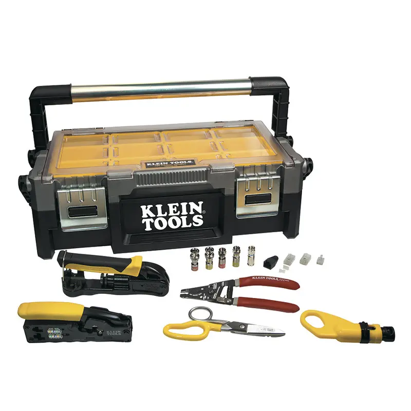 Klein Tools VDV001-833 Data and Coaxial Termination Kit – ProTech Series