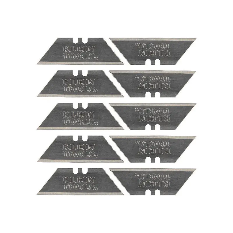 Klein Utility Knife Blades – 10-Pack Sharp, Replaceable Inserts