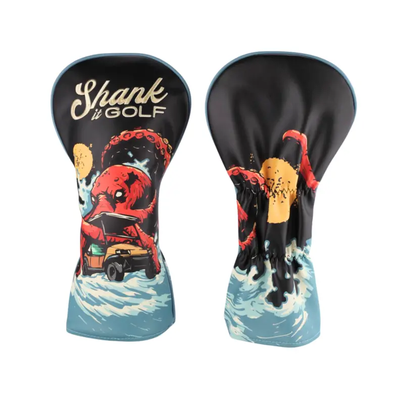 Kraken-Themed Golf Driver Headcover – Bold Sea Monster Design