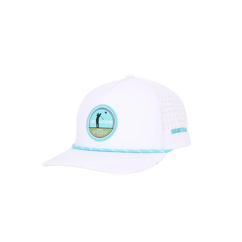 Lip Pillow Embroidered Circle Patch Cap